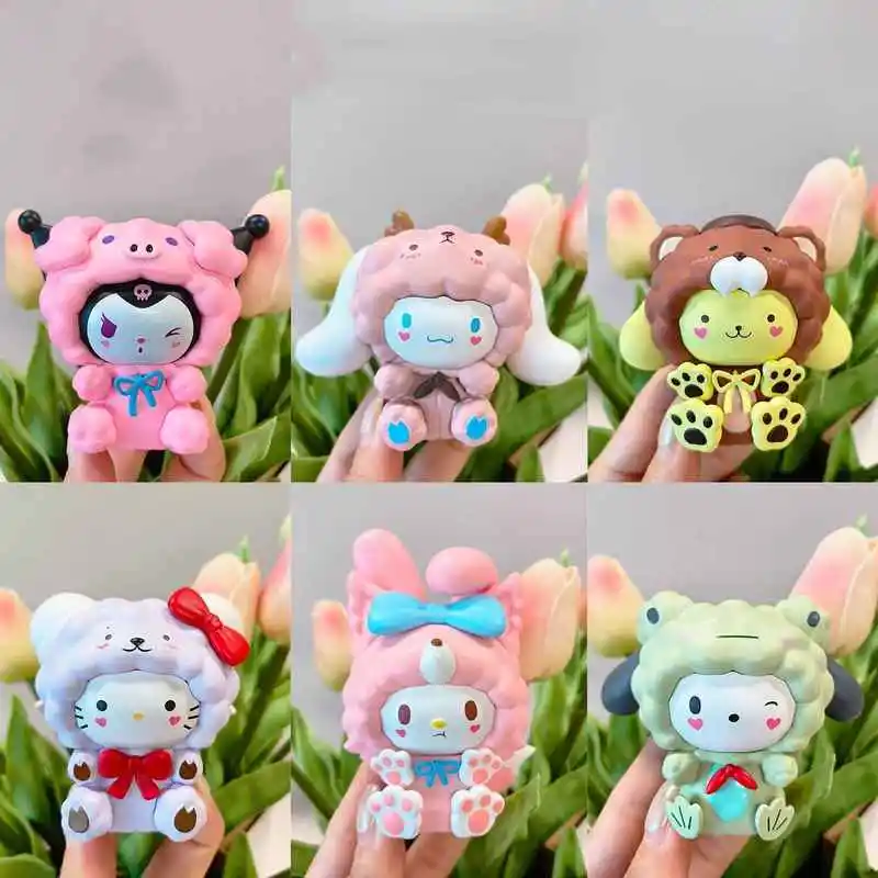 

Eighteenth-Generation Meletti Косплей Kuromi Yugui Pacha'S слепая коробка Гачапон фигурка торт подарок