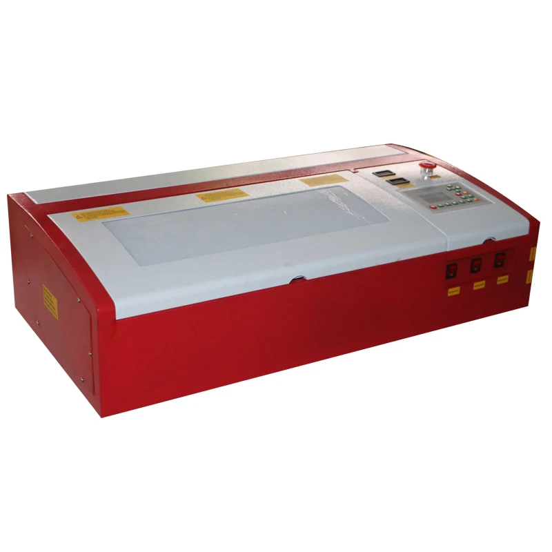 40w 50w Ruida RD6442 co2 mini laser engraving machine 400*200mm