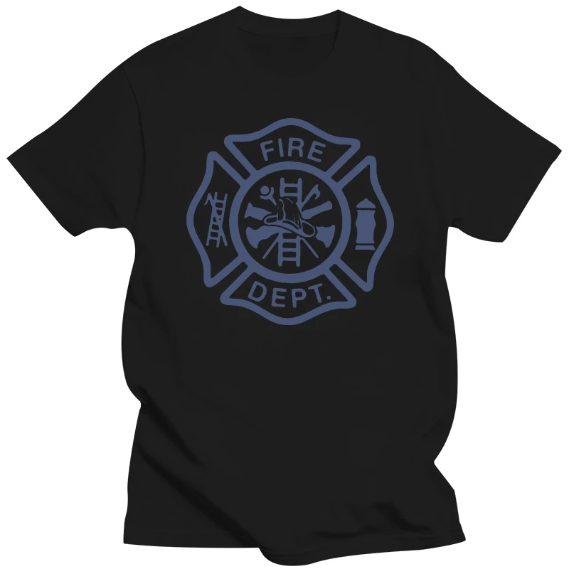 FIREFIGHTER FIRE DEPARTMENT RESCUE EMT  TSHIRT T-SHIRT SHIRT GRAPHIC WHITE