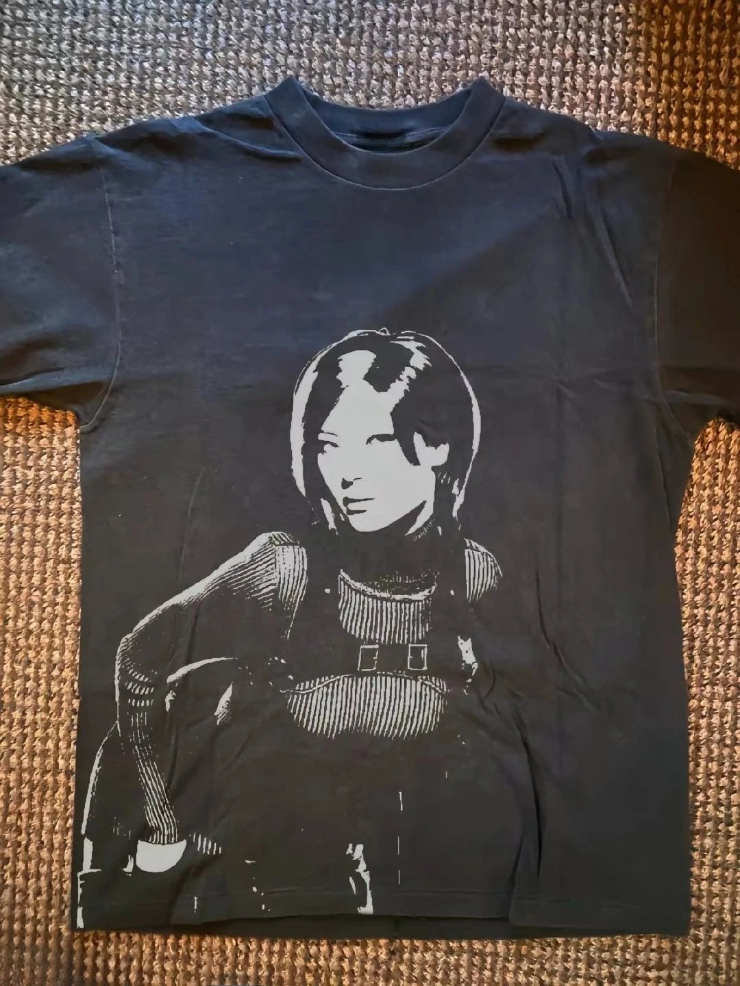 Resident Evil Vintage Game Tee Ada Wong Leon S. Kennedy Print Short Sleeve Cotton T-shirt Men Women Retro Streetweart Casual Top