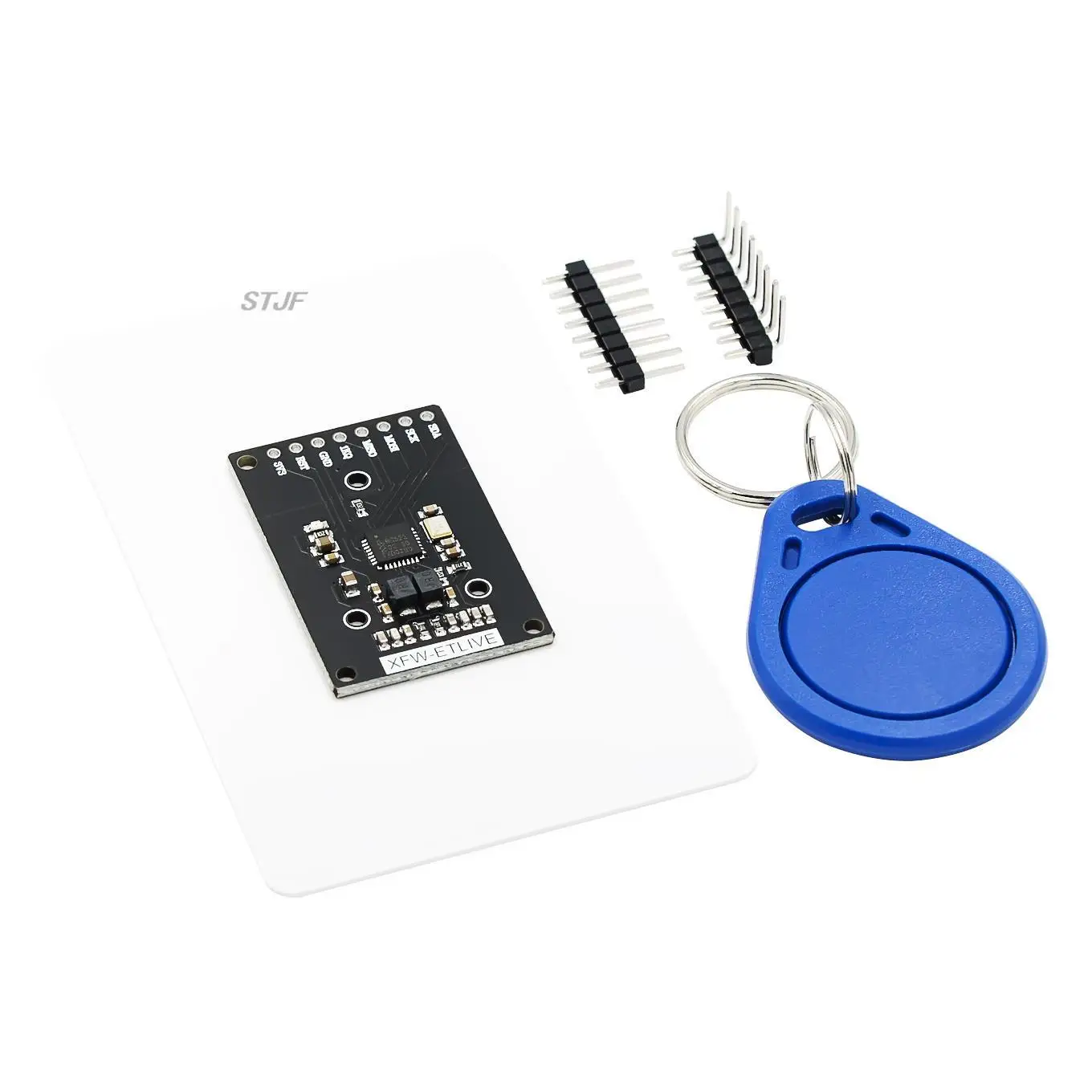 MFRC-522 RC-522 RC522 Antena RFID IC Módulo Sem Fio Para Arduino IC CHAVE SPI Escritor Leitor Módulo de Proximidade de Cartão IC