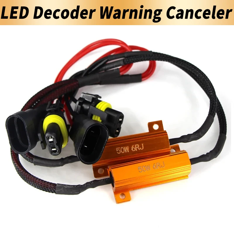 1156 1157 P21W PY21W 7443 7440 Canbus LED Decoder For Car H4 H7 H8 H11 9005 9006 T10 LED Bulb Fast Flash Warning Error Canceller