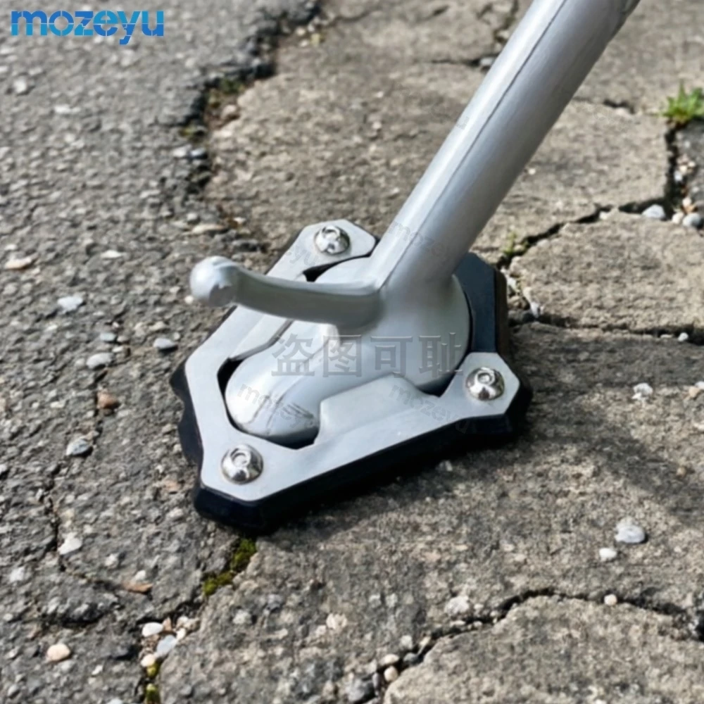 

For Scrambler 1200 1200XC 1200 XC 1200XE 1200 XE Kickstand side side Extension Enlarger Pad 2018-2020 2021 2022 2023 2024 2026