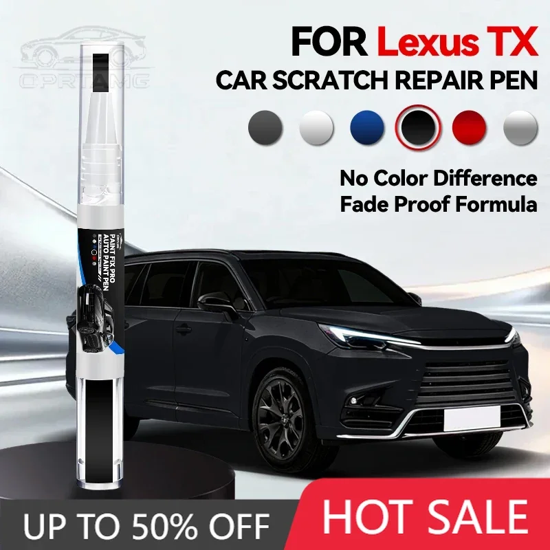OPRTAMG Purpose Vehicle Car Paint Repair Pen For Lexus TX Paint Scratch Repair Accessories Silver 1J7 Gray 1L1 Red 3R1 White
