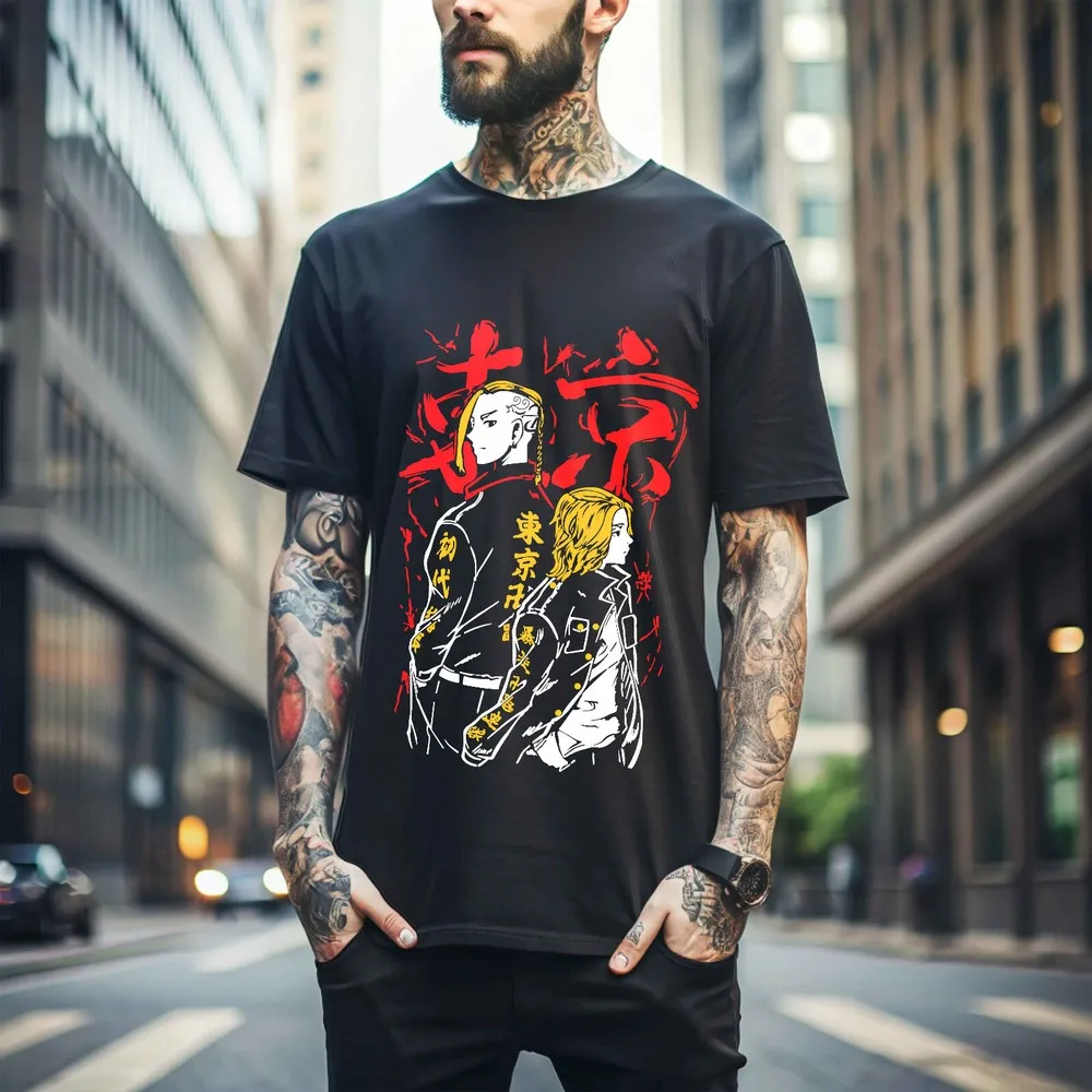 Draken T-shirt Ken Ryuguji Tokyo Revengers Anime Mikey Manjiro Shirt All Size