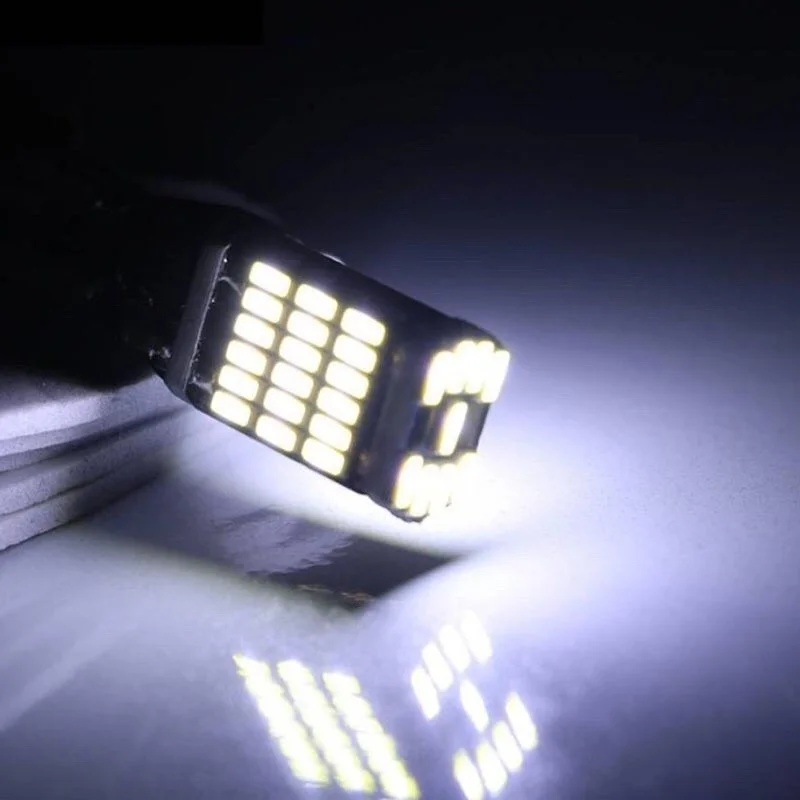 2 Stück LED Auto T15 W16W 921 912 Glühbirnen Signalleuchte Superhell 4014 45SMD Rückfahrlicht Canbus Highlight Rückfahr- und Rücklicht