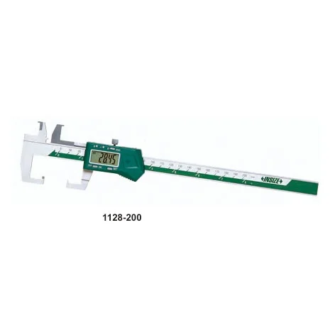 

1128-200 Digital Inside Groove Caliper 10-200mm/0.39-8" LCD Display Stainless Steel 0.01mm Resolution