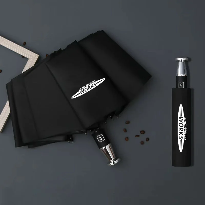 For MINI John-Cooperworks R50 R52 R53 R54 R55 R56 R57 R58 R62 F54 F55 F56 F60 Car Automatic Folding Windproof Sunshade Umbrella