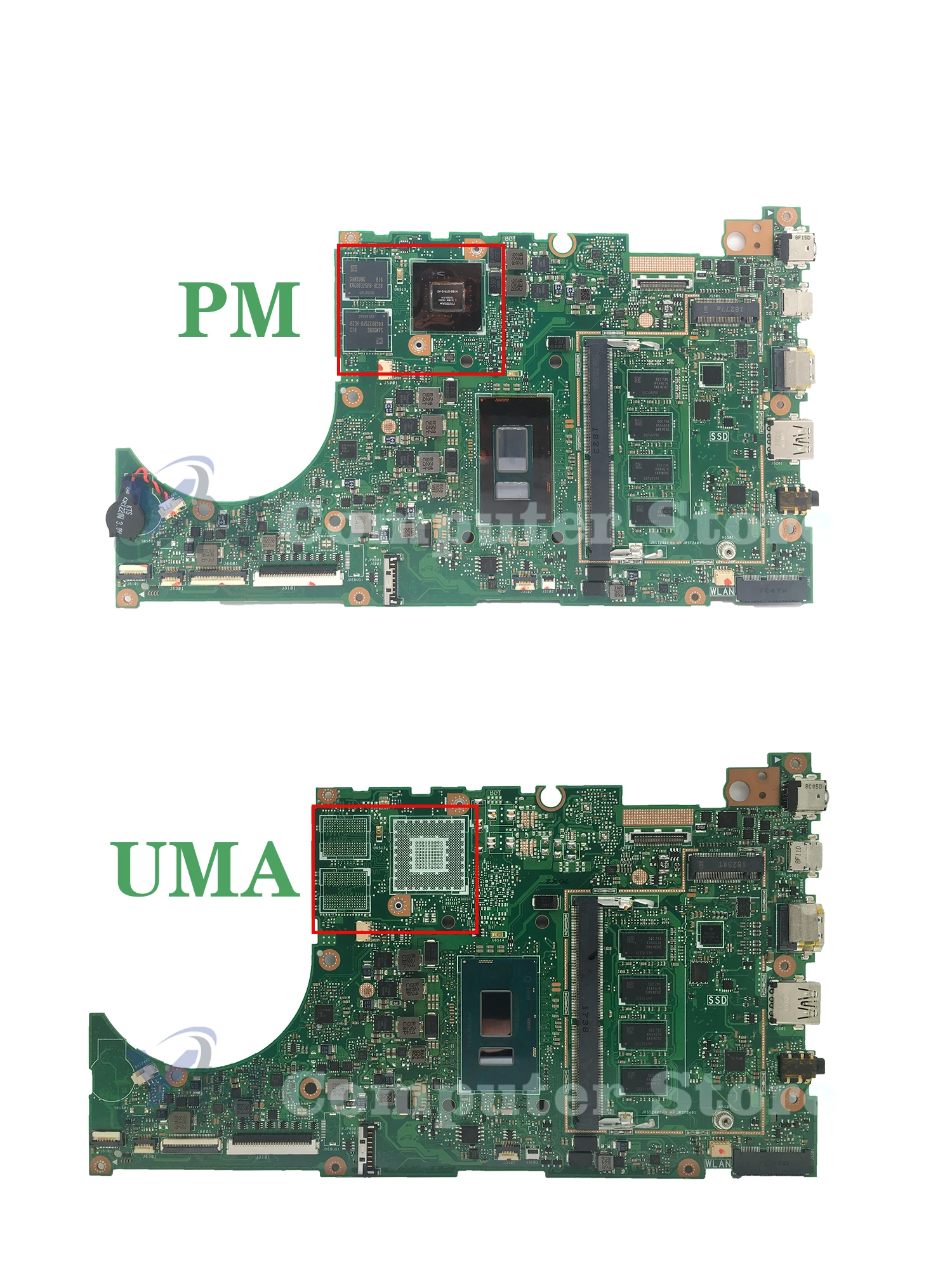 P5440UF Laptop Motherboard For ASUS P5440UA P5440U P5340UF Mainboard With i3 i5 i7-8th UMA/940MX 4G 8G 100% Test OK