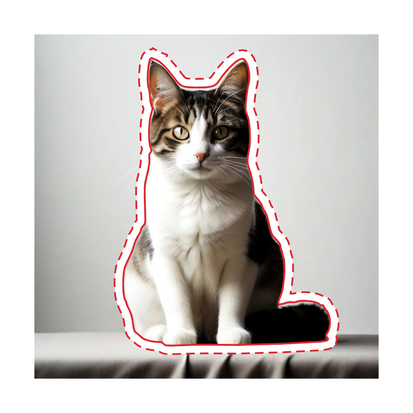 Kustom 30 Buah Stiker Pribadi Avatar Hewan Peliharaan Tahan Air Stiker Wajah Stiker Foto Pesta Ulang Tahun Anak-anak Botol Air Pesta Lapto