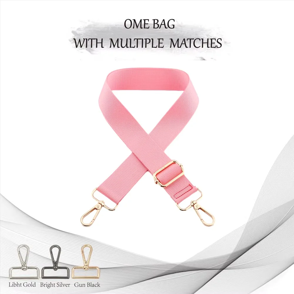 

3.8cm Adjustable Long Shoulder Strap Casual And Bag Strap Shoulder Strap Crossbody Strap Extended And Widened Canvas Strap