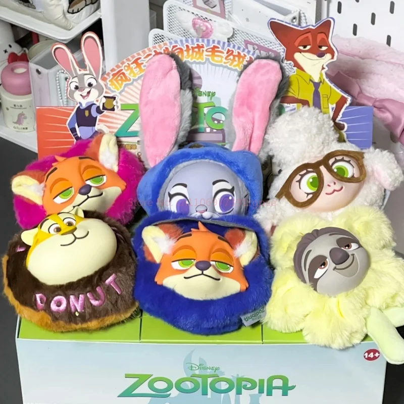 

Горячая подлинная серия Zootopia 2, Kawaiipendant, слепая коробка, Джуди Ник, милый модный рюкзак, очаровательное украшение для пары, праздничные игрушки, подарки