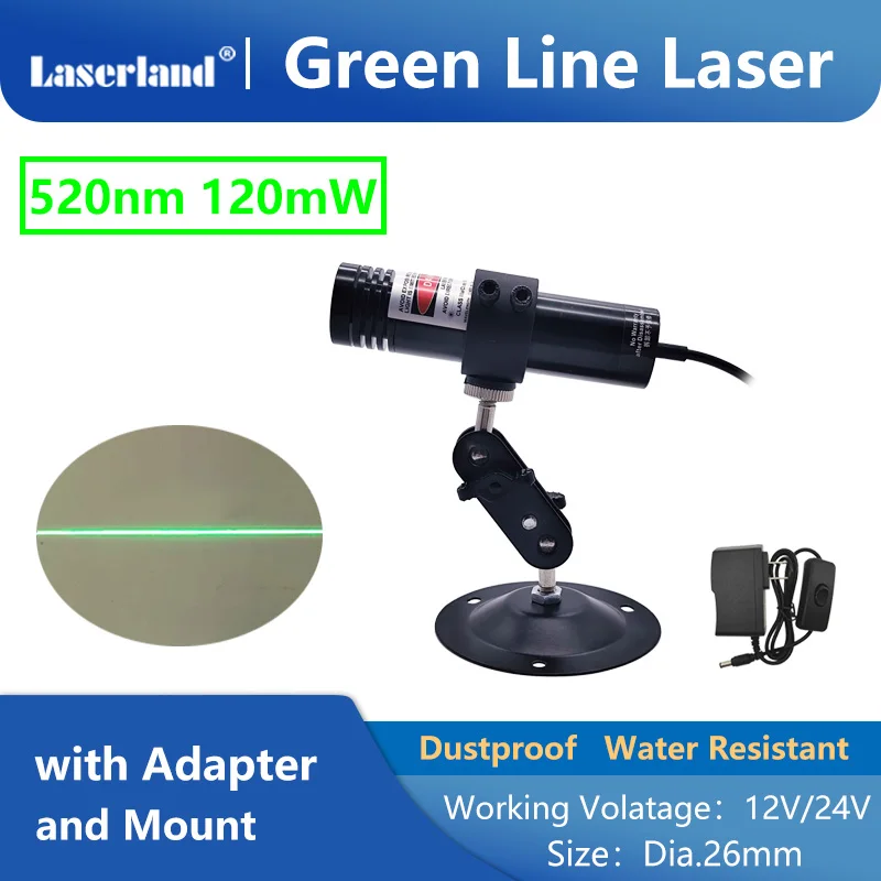 Variant: 26mmGreen 120mW AM