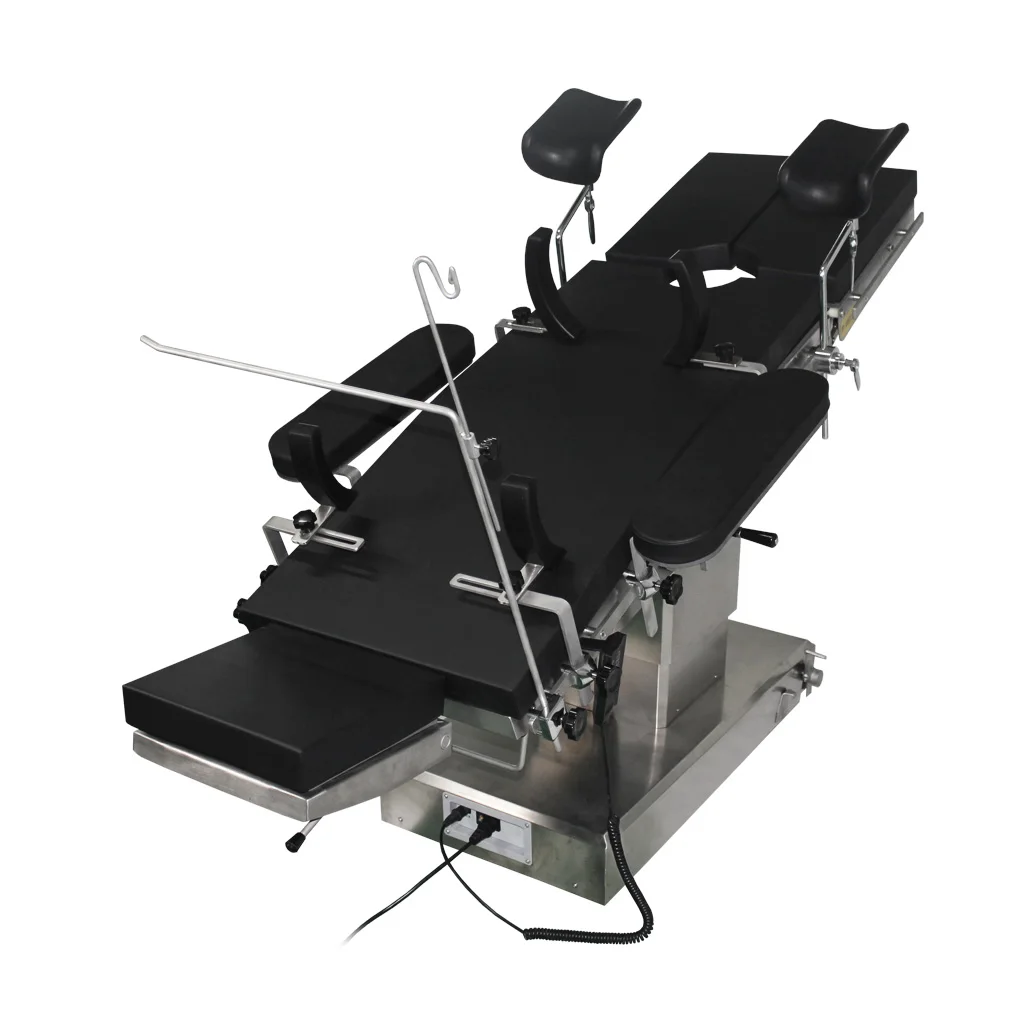 Electric Metal Steel Operating Table Examination Table CE Certification Class II Surgical