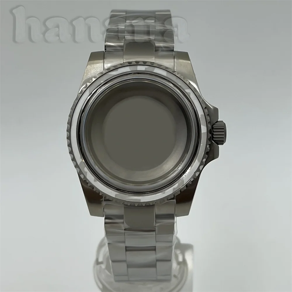 PT5000 40 мм SUB GMT титановый корпус ремешок с сапфировым стеклом подходит для NH34 NH35A 36 ETA2824 механизм запасные части для механических часов