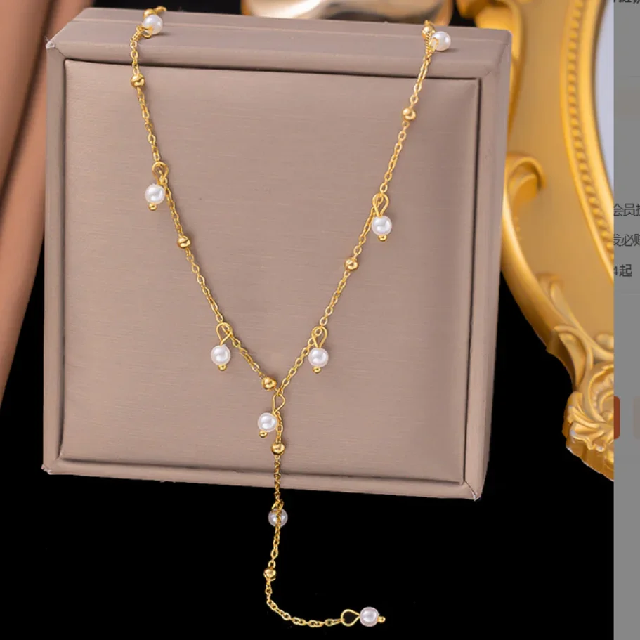 

Новое белое жемчужное ожерелье в стиле барокко для женщин, ювелирные изделия AAAA