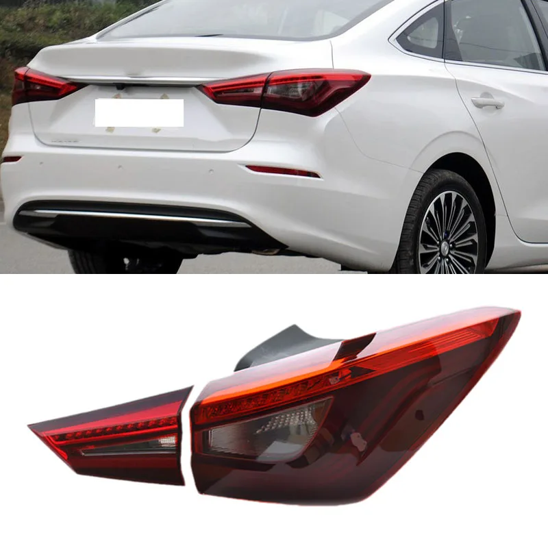 For Changan Eado 2018 2019 Taillight Assembly Rear Bumper Light Turn signal Brake Lamp Housing Car Accessories