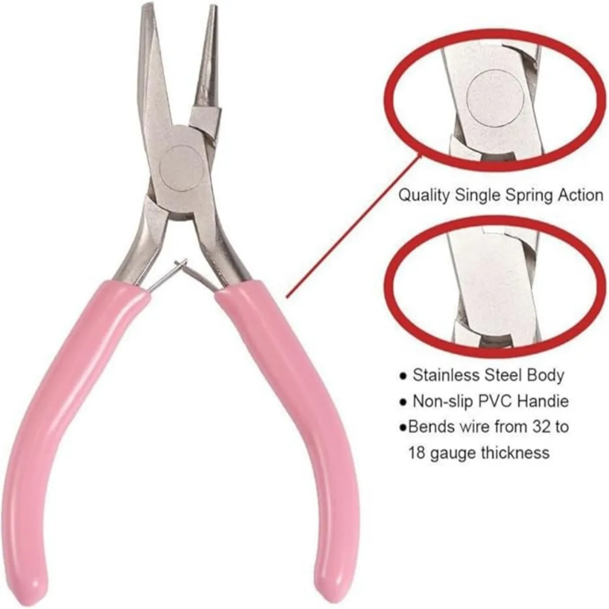 Professional Jewelry Pliers Beading Pliers Jewelry Repair Pliers Wire Wrapping Tool Craft Supplies for Jewelry Making view 6