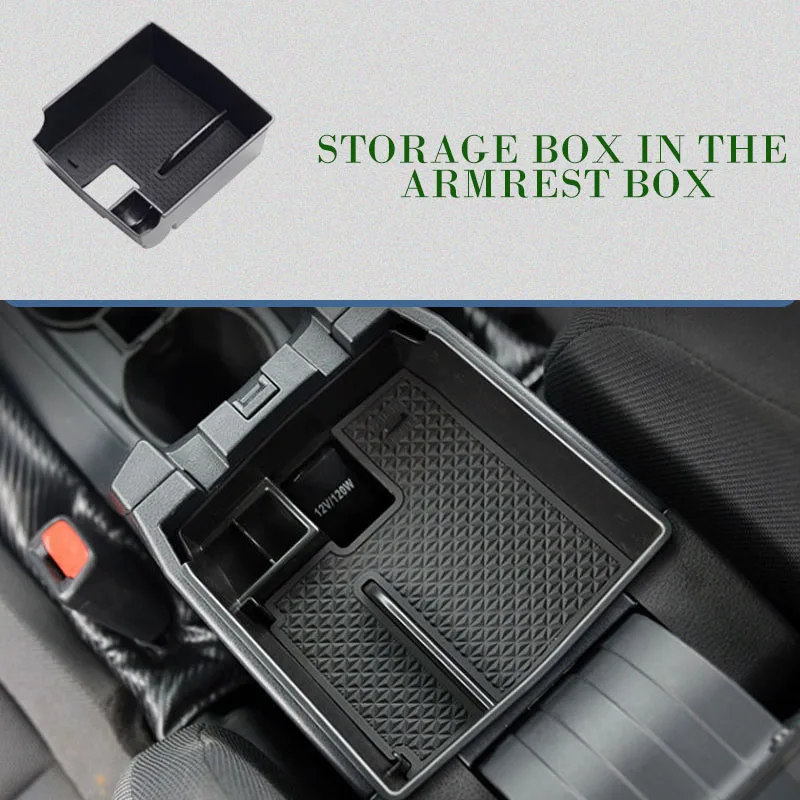 Car Storage Box For Toyota Corolla Cross XG10 2020~2026 Anti-dirty Armrest Center Console Screen Storage Boxes Auto  Accessories image 4