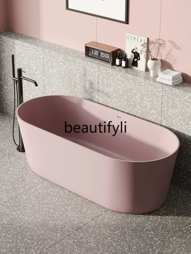 

FG26Matte green freestanding toilet large capacity double bath