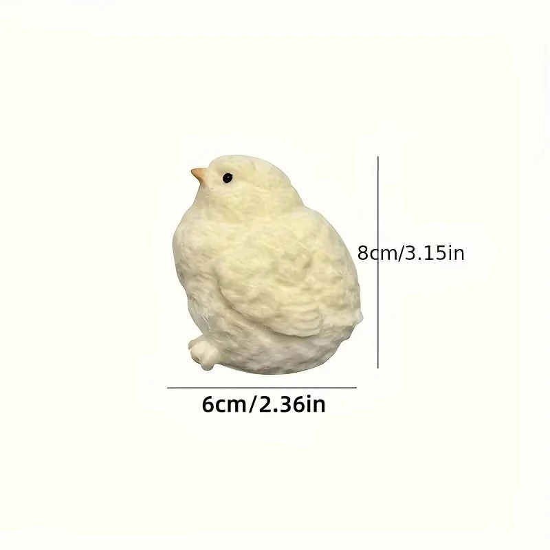 1Pc Yellow Chick Squishy Squeeze Toy Kids Adult Pop Fidget Toys Soft Pinch Entertainment Games for Children Christmas Gifts - Detail 1