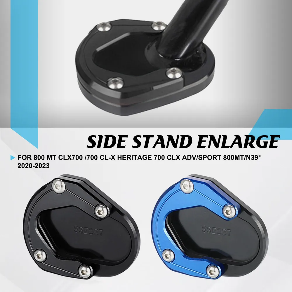 

FOR CFMOTO 800 MT CLX700 /700 CL-X Heritage 700 CLX Adv/Sport 800MT/N39° 2020-2023 Kickstand Sidestand Extension Enlarger