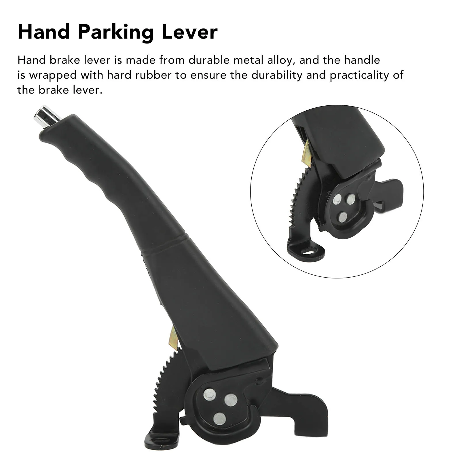 Go Kart ATV Handbrake Lever, Anti-Slip Handbrake Lever, Ergonomic Design for Go Karts, ATVs, and Farmer Cars