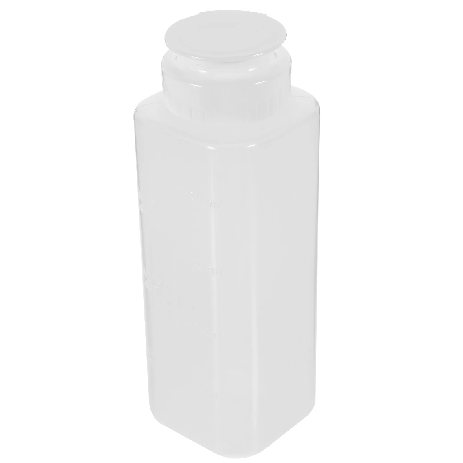 

Leak-Proof Condiment Squeeze Bottle With Scale Reusable Vinegar Cooking Oil Container Ketchup Container Kitchen