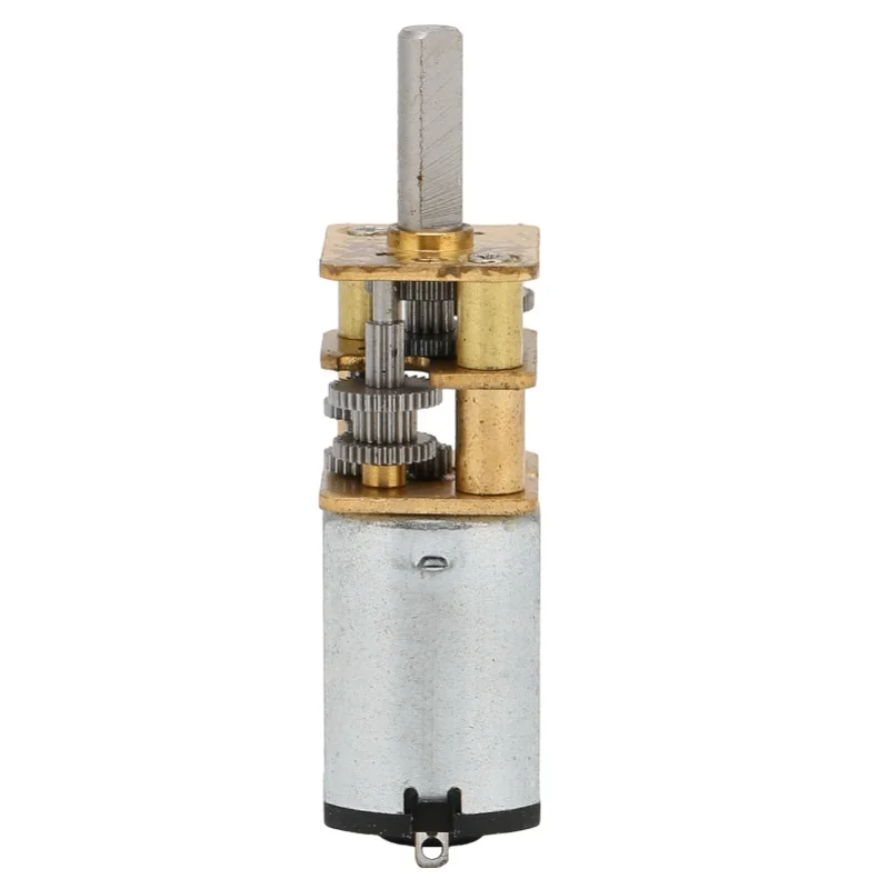 12FN20 DC 6V Gear Motor 15RPM Reduction Gear Motor For Intelligent Robot Model 3x10mm