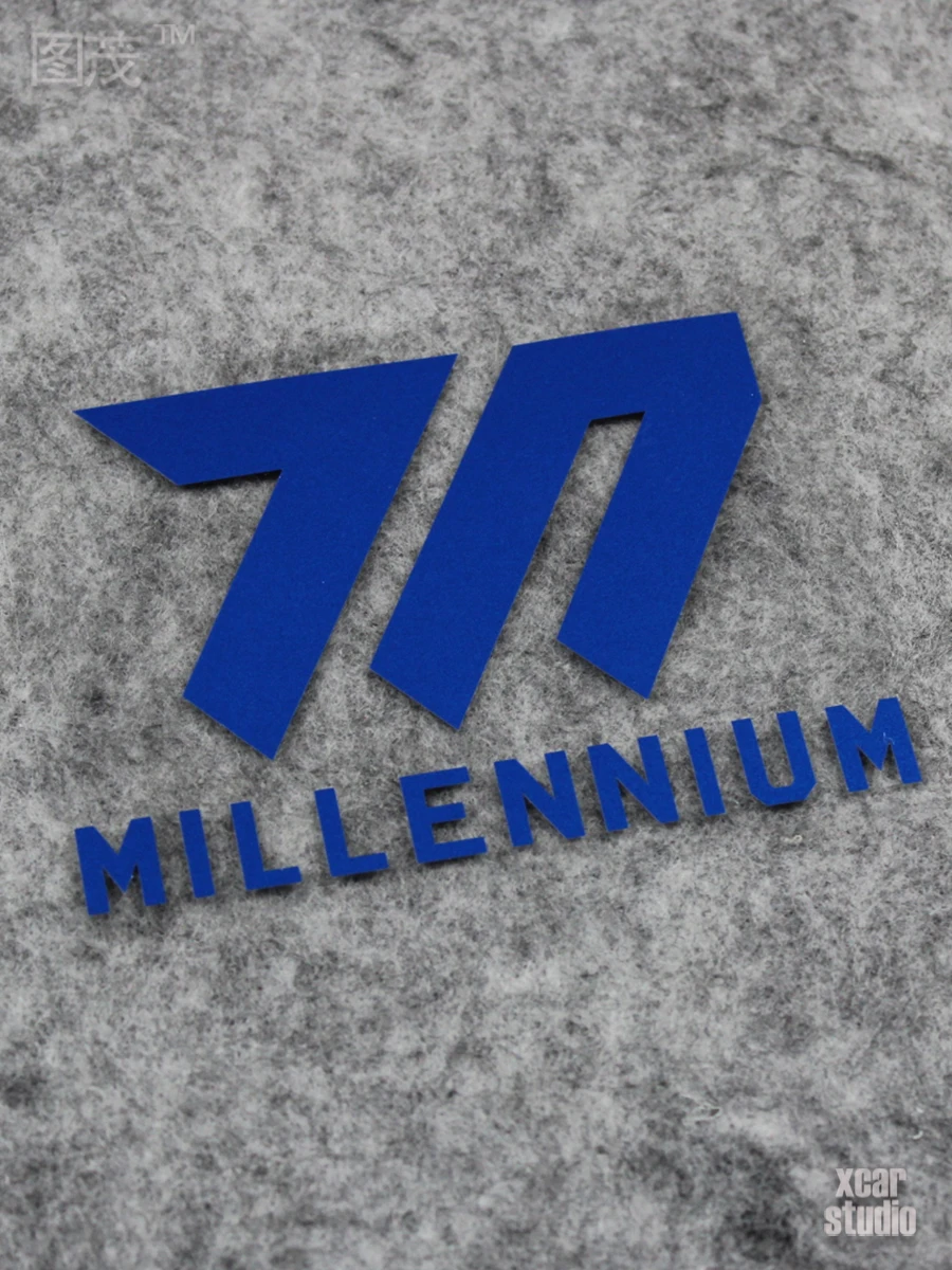 2024 New Anime Blue Archive Millennium Science School Logo Stickers For Laptop Guitar Phone Luggage Waterproof Graffiti