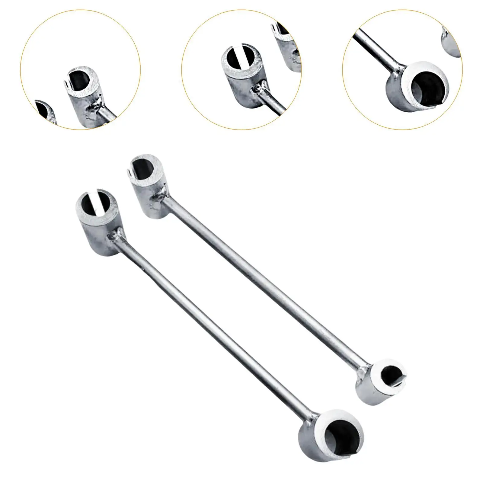 2Pcs Door Hinge Adjustment Tool Easy to Use High Performance Adjustable Wrenches