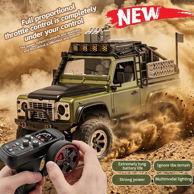 

1:12 Remote Control Monster Truck All Terrain 4WD RC Toy 7.4V High Power, Durable Truck Gift Boy Toys RC Cars