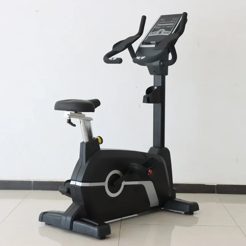 Magnetic Control Upright Commercial Gym Bike Spinning Commercial Magnetic Control Exercise Bike