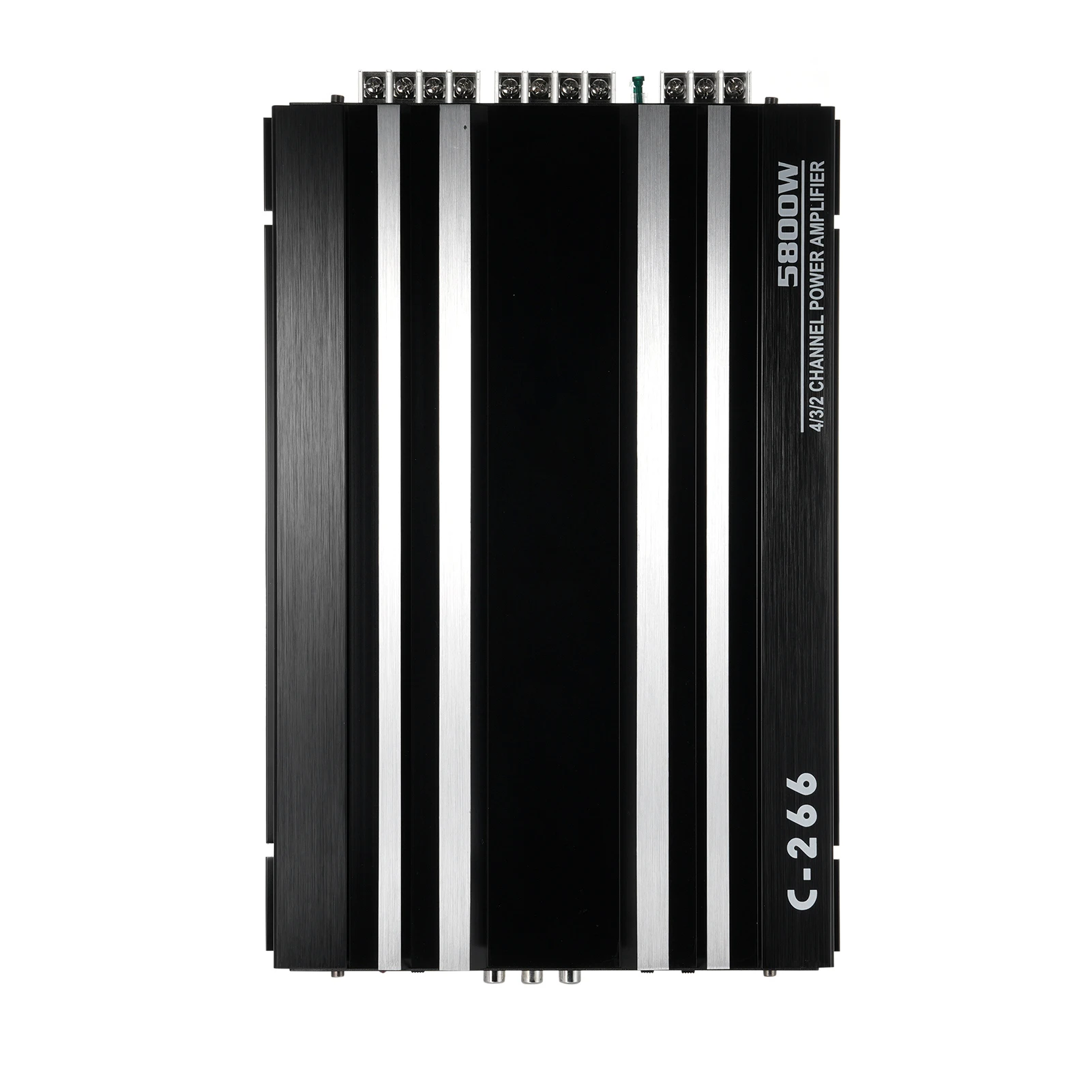 4-Channel Car Power Amplifier Car 12V Audio Amplifier 5800W High-Power Power Amplifier Car Audio Modification Accessories