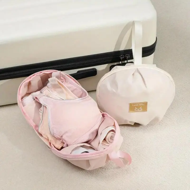 Travel Essentials Home Storage Cute Shell-Shaped Underwear Storage Bag Large Capacity Waterproof Organizer For Bras, Socks