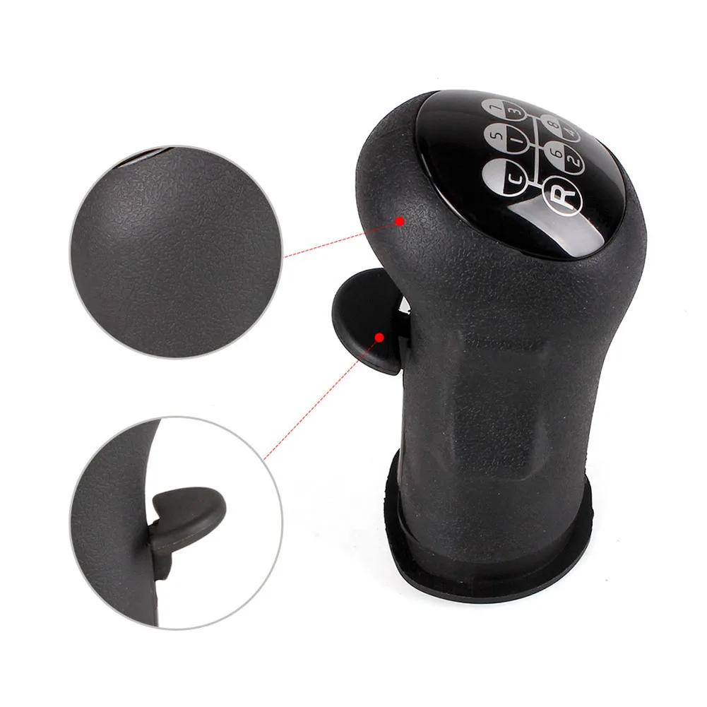 

Gear Shift Knob For Volvo For FH FM 8 Speed Manual Transmission Car Interior Accessories 20488058 Black Plastic