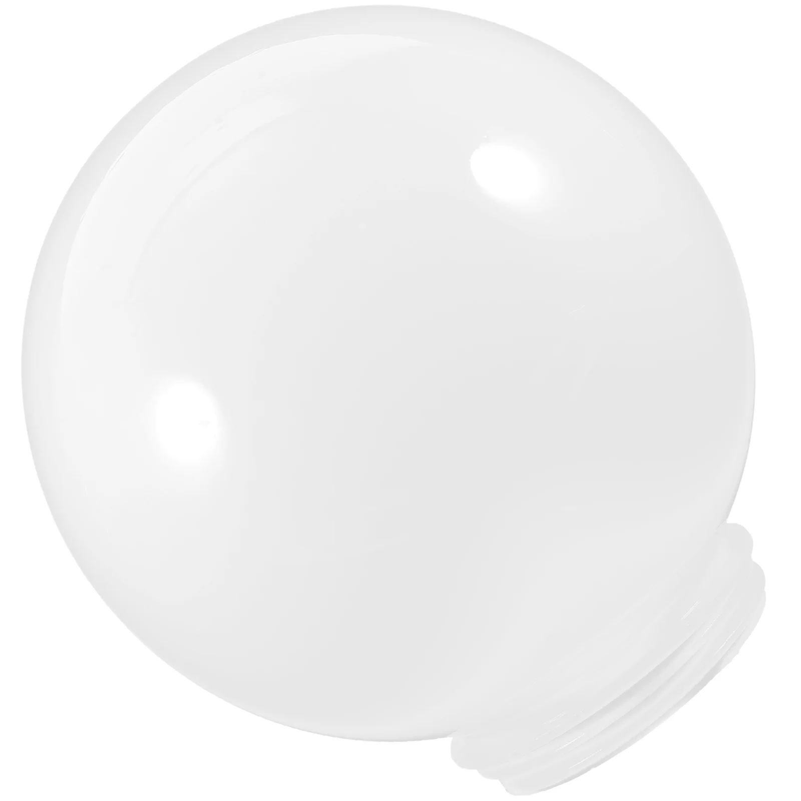 

200MM Acrylic Spherical Lampshade Outdoor Waterproof Light Cover for Wall Post Porch Globe Replacement Patio Street