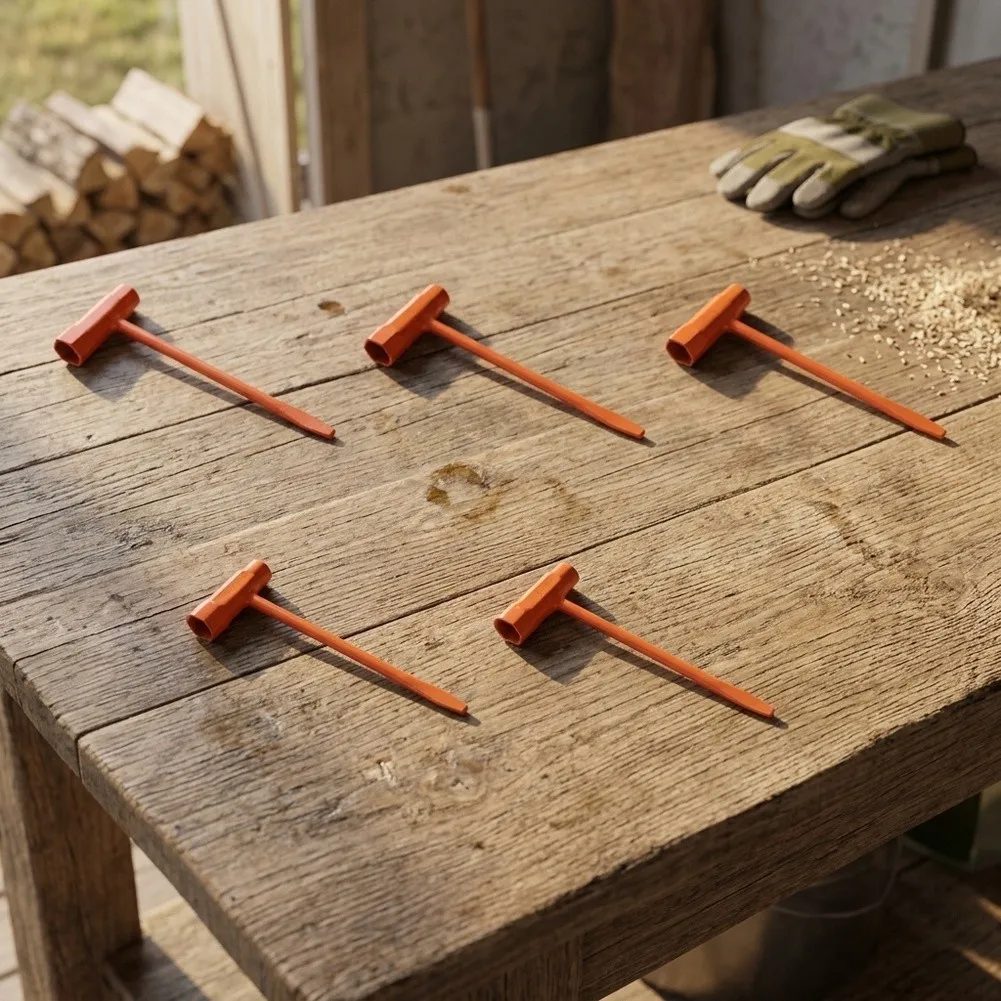 5 Piece Wrench Kit for Routine For Maintenance Repairs and Field Adjustments Featuring Compact Ergonomic Design