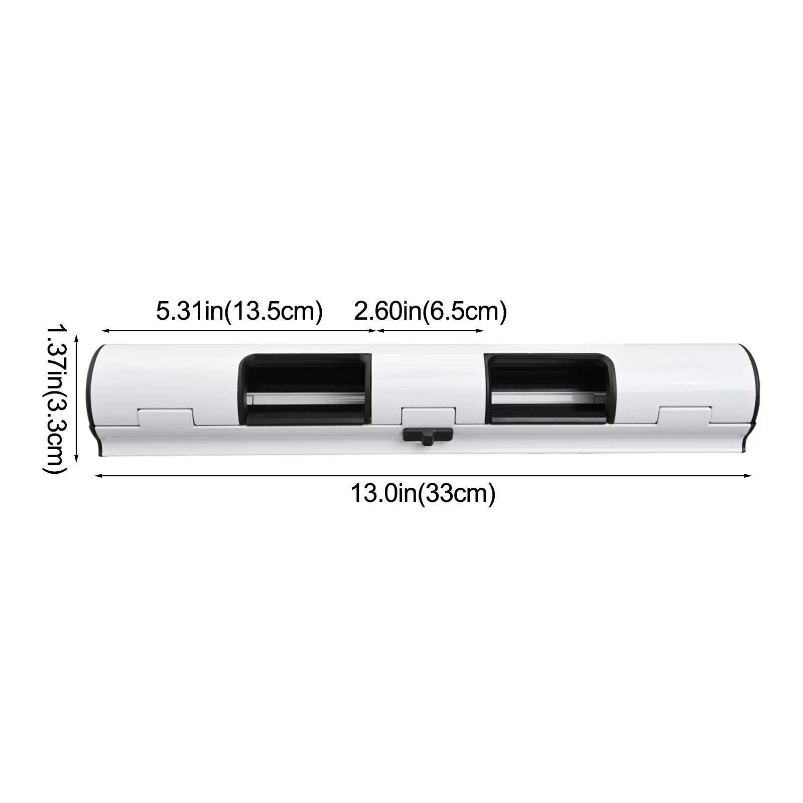 1set Patio Door Security Locks 13inch French Double Doors Security Bar Lock With Horizontal Handles For Bifold Conservatory Door