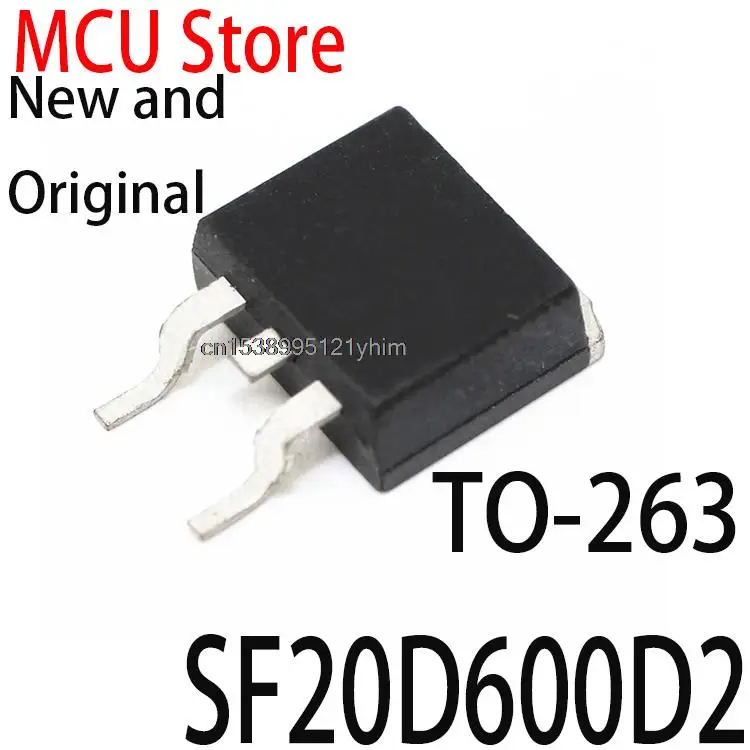 10PCS New and Original  TO-263 SF20D600 TO263 20D600 20D600D2 600V 20A new original SF20D600D2