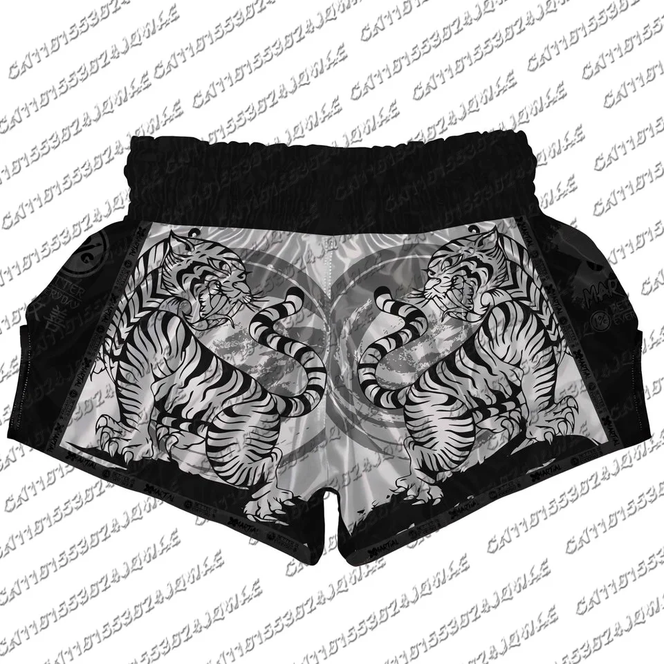 2026 Sommer-Boxshorts, Mixed Martial Arts Trainingsshorts, Kampfshorts, Fitness-Shorts, Muay Thai Stoßdämpfende Boxshorts – Detail 5