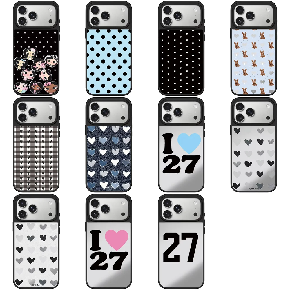 6071451 Mirror Magnetic Case: Compatible with IPhone 17 16 15 14 13 12 Pro Max 17 Air
