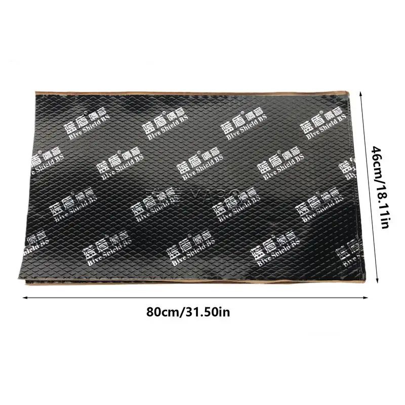 car sound insulation mat butyl rubber damping vibration isolation plate damping rubber sound insulation plate car Accessories