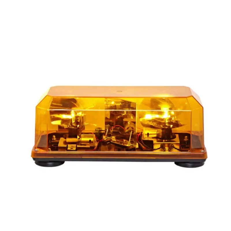 Amber Mini Emergency Rotary Warning Strobe Special Vehicle