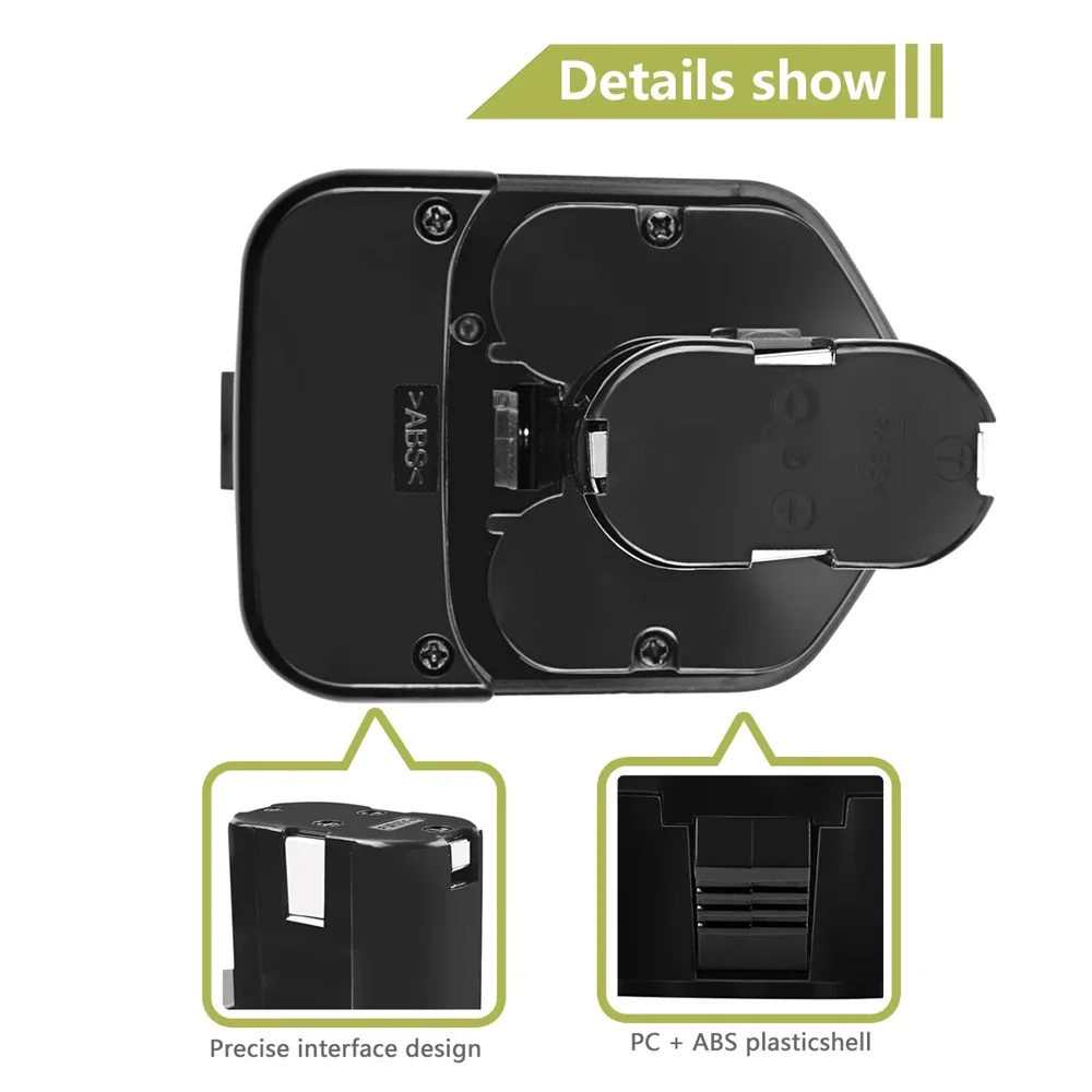 Batterie pour outil de remplacement pour uration, EB1214S, EB1212S, EB1212S, EB1220BL, EB1212S, WR12DMR, DS180F3, DH15révélating, DS12DVF3, 9800mAh, 12V