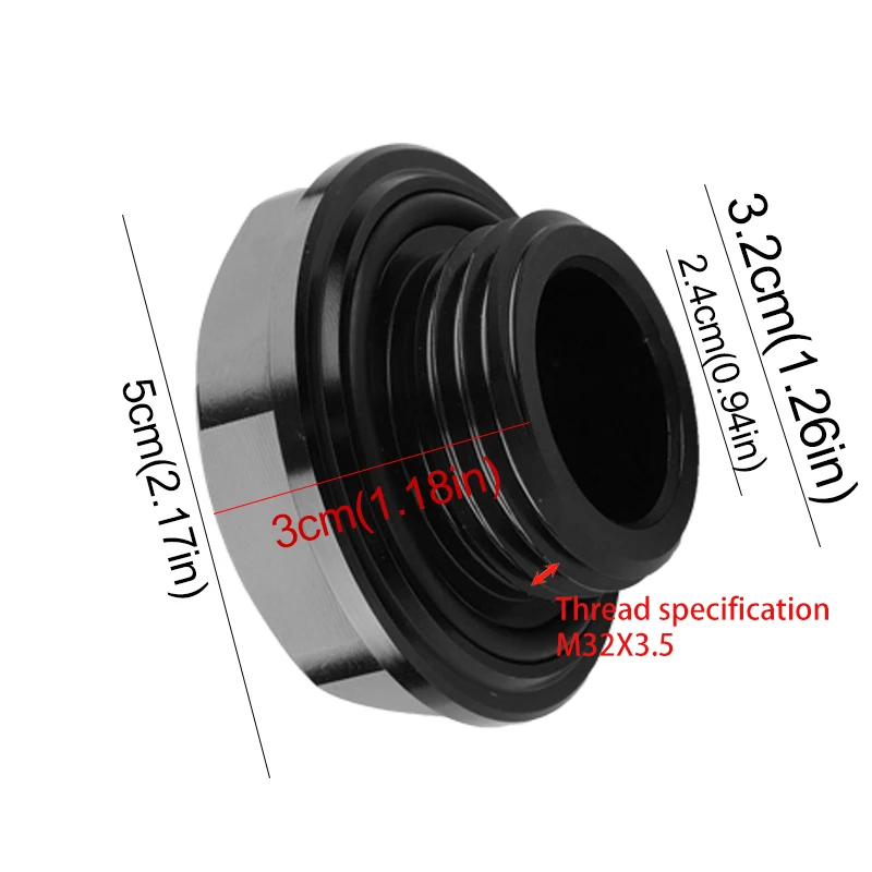 1Pc Car Engine Oil Cap Aluminum Radiator Fuel Filler Tank Cover Fit for Honda Civic City Accord CR-V XR-V Vezel