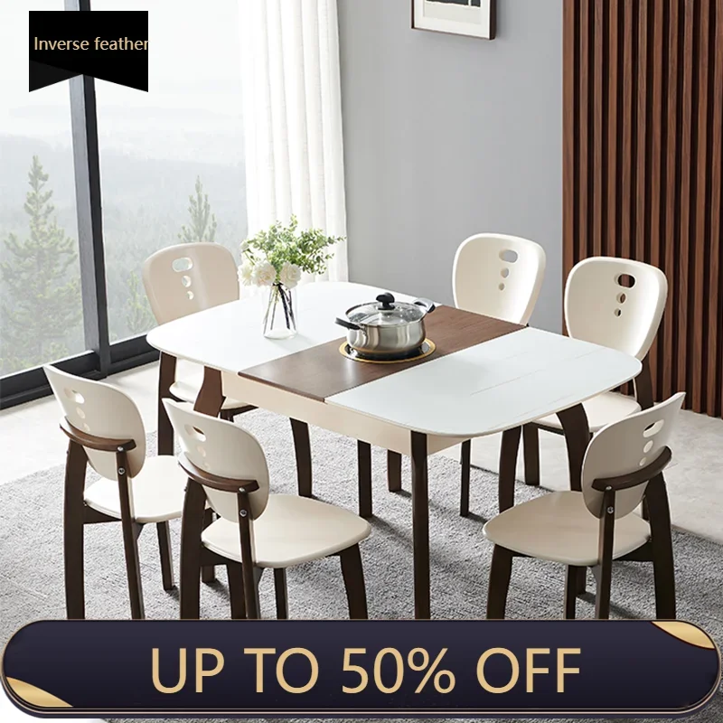 

Кухонный домашний обеденный стол, консоль, трансформерный центр, роскошные складные твердые обеденные столы, кофейная мебель для комнаты Mesa De Comedor