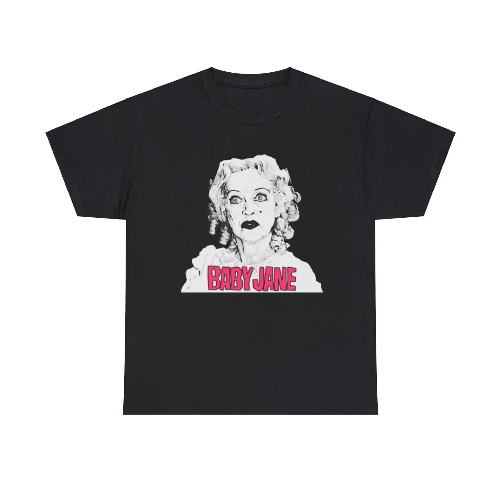 Baby Jane Bette Davis Heavy Cotton Tee, Bette Davis, Movie