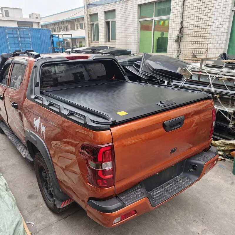 High Quality Manual Roll Up Hard Tonneau Cover Hunter - Aluminum Retractle Roller Shutter Waterproof Ing Pickup