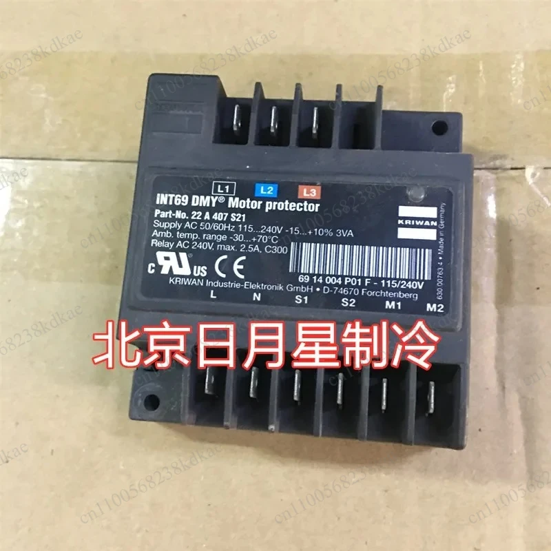 For KRIWAN Danfoss Compressor Module INT69DMY 22A407S21 Motor Protection Module DEP101B